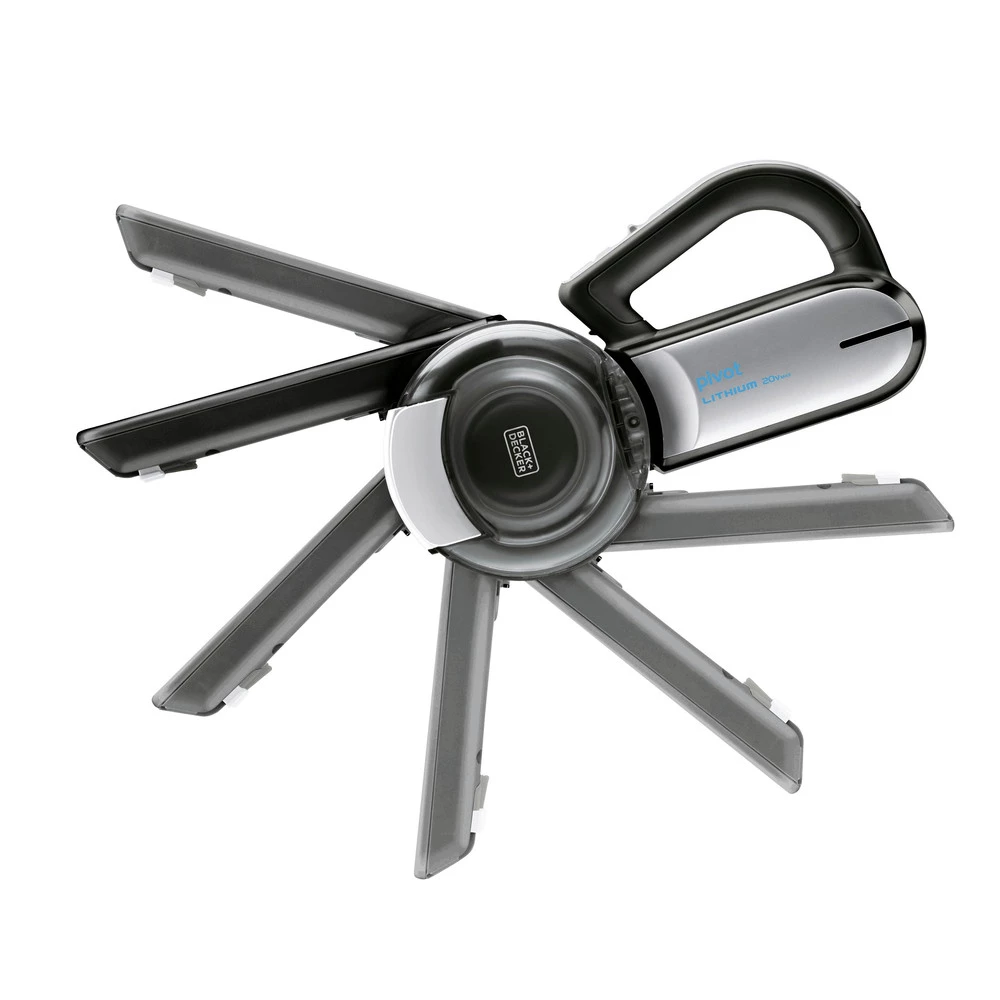 Black & Decker BDH2000PLA Dustbuster 20V MAX Lithium-Ion Pivot Vac Cordless Hand Vacuum Kit (1.5 Ah) 5 Black & Decker BDH2000PLA Dustbuster 20V MAX Lithium-Ion Pivot Vac Cordless Hand Vacuum Kit (1.5 Ah) - Image 3