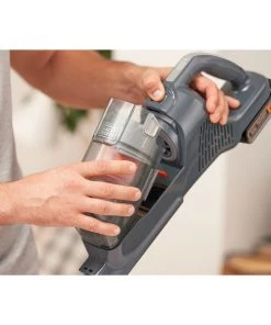 Black & Decker BHFEA18D1 POWERSERIES 20V MAX Lithium-Ion Cordless Stick Vacuum Kit (2 Ah) -Woodworking Tools store bdknbhfea18d1 m