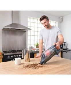 Black & Decker BHFEA18D1 POWERSERIES 20V MAX Lithium-Ion Cordless Stick Vacuum Kit (2 Ah) -Woodworking Tools store bdknbhfea18d1 r