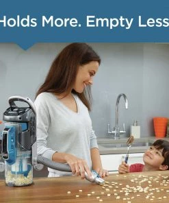 Black & Decker HCUA525J POWERSERIES PRO Brushed Lithium-Ion Cordless 2-in-1 Vacuum Kit -Woodworking Tools store bdknhcua525j20 h