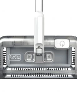 Black & Decker HFS115J10 3.6V Brushed Lithium-Ion 50 Minute Cordless Floor Sweeper - Powder White -Woodworking Tools store bdknhfs115j10 e