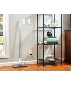 Black & Decker HFS115J10 3.6V Brushed Lithium-Ion 50 Minute Cordless Floor Sweeper - Powder White -Woodworking Tools store bdknhfs115j10 n