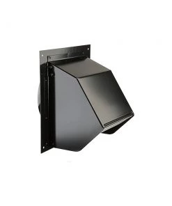 Broan-Nutone 843BL 6 In. Round Duct Wall Cap For Range Hoods And Bath Ventilation Fans