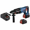 Bosch GBH18V-26DK24 Bulldog 18V EC Brushless Lithium-Ion 1 In. Cordless SDS-plus Rotary Hammer Kit With 2 Batteries (8 Ah) 1 Bosch GBH18V-26DK24 Bulldog 18V EC Brushless Lithium-Ion 1 In. Cordless SDS-plus Rotary Hammer Kit With 2 Batteries (8 Ah) -Woodworking Tools store bshngbh18v 26dk24