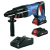 Bosch GBH18V-26DK25 Bulldog 18V EC Brushless Lithium-Ion 1 In. Cordless SDS-plus Rotary Hammer Kit With 2 Batteries (4 Ah) 1 Bosch GBH18V-26DK25 Bulldog 18V EC Brushless Lithium-Ion 1 In. Cordless SDS-plus Rotary Hammer Kit With 2 Batteries (4 Ah) -Woodworking Tools store bshngbh18v 26dk25