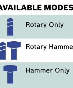 Bosch GBH18V-26DK25 Bulldog 18V EC Brushless Lithium-Ion 1 In. Cordless SDS-plus Rotary Hammer Kit With 2 Batteries (4 Ah) 18 Bosch GBH18V-26DK25 Bulldog 18V EC Brushless Lithium-Ion 1 In. Cordless SDS-plus Rotary Hammer Kit With 2 Batteries (4 Ah) -Woodworking Tools store bshngbh18v 26dk25 d