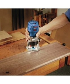 Bosch GKF125CEPK Colt 7 Amp 1.25 HP Variable-Speed Palm Router Combo Kit -Woodworking Tools store bshngkf125cepk g