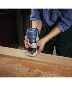 Bosch GKF125CEPK Colt 7 Amp 1.25 HP Variable-Speed Palm Router Combo Kit -Woodworking Tools store bshngkf125cepk l