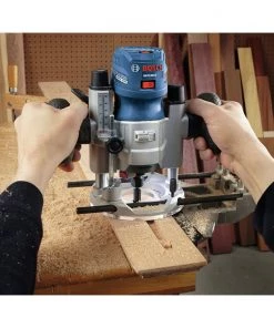 Bosch GKF125CEPK Colt 7 Amp 1.25 HP Variable-Speed Palm Router Combo Kit -Woodworking Tools store bshngkf125cepk o