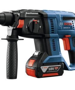 Factory Reconditioned Bosch GBH18V-20N-RT 18V Compact Lithium-Ion 3/4 In. Cordless SDS-plus Rotary Hammer (Tool Only) -Woodworking Tools store bshrgbh18v 20n rt b