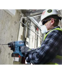 Factory Reconditioned Bosch GBH18V-20N-RT 18V Compact Lithium-Ion 3/4 In. Cordless SDS-plus Rotary Hammer (Tool Only) -Woodworking Tools store bshrgbh18v 20n rt d