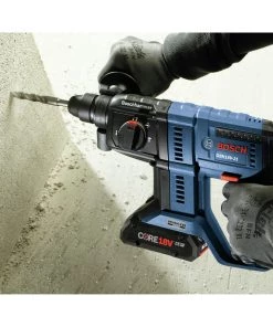 Factory Reconditioned Bosch GBH18V-21N-RT 18V Brushless Lithium-Ion SDS-plus 3/4 In. Cordless Rotary Hammer (Tool Only) -Woodworking Tools store bshrgbh18v 21n rt d