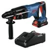 Factory Reconditioned Bosch GBH18V-26DK15-RT 18V EC Brushless Lithium-Ion SDS-Plus Bulldog 1 In. Cordless Rotary Hammer Kit (4 Ah) 2 Factory Reconditioned Bosch GBH18V-26DK15-RT 18V EC Brushless Lithium-Ion SDS-Plus Bulldog 1 In. Cordless Rotary Hammer Kit (4 Ah) -Woodworking Tools store bshrgbh18v 26dk15 rt