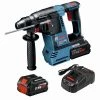 Factory Reconditioned Bosch GBH18V-26K24A-RT Bulldog 18V Brushless Lithium-Ion 1 In. Cordless SDS-Plus Rotary Hammer Kit With 2 Batteries (8 Ah) -Woodworking Tools store bshrgbh18v 26k24a rt