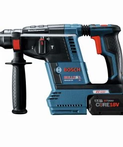 Factory Reconditioned Bosch GBH18V-26K24A-RT Bulldog 18V Brushless Lithium-Ion 1 In. Cordless SDS-Plus Rotary Hammer Kit With 2 Batteries (8 Ah) 13 Factory Reconditioned Bosch GBH18V-26K24A-RT Bulldog 18V Brushless Lithium-Ion 1 In. Cordless SDS-Plus Rotary Hammer Kit With 2 Batteries (8 Ah) -Woodworking Tools store bshrgbh18v 26k24a rt b