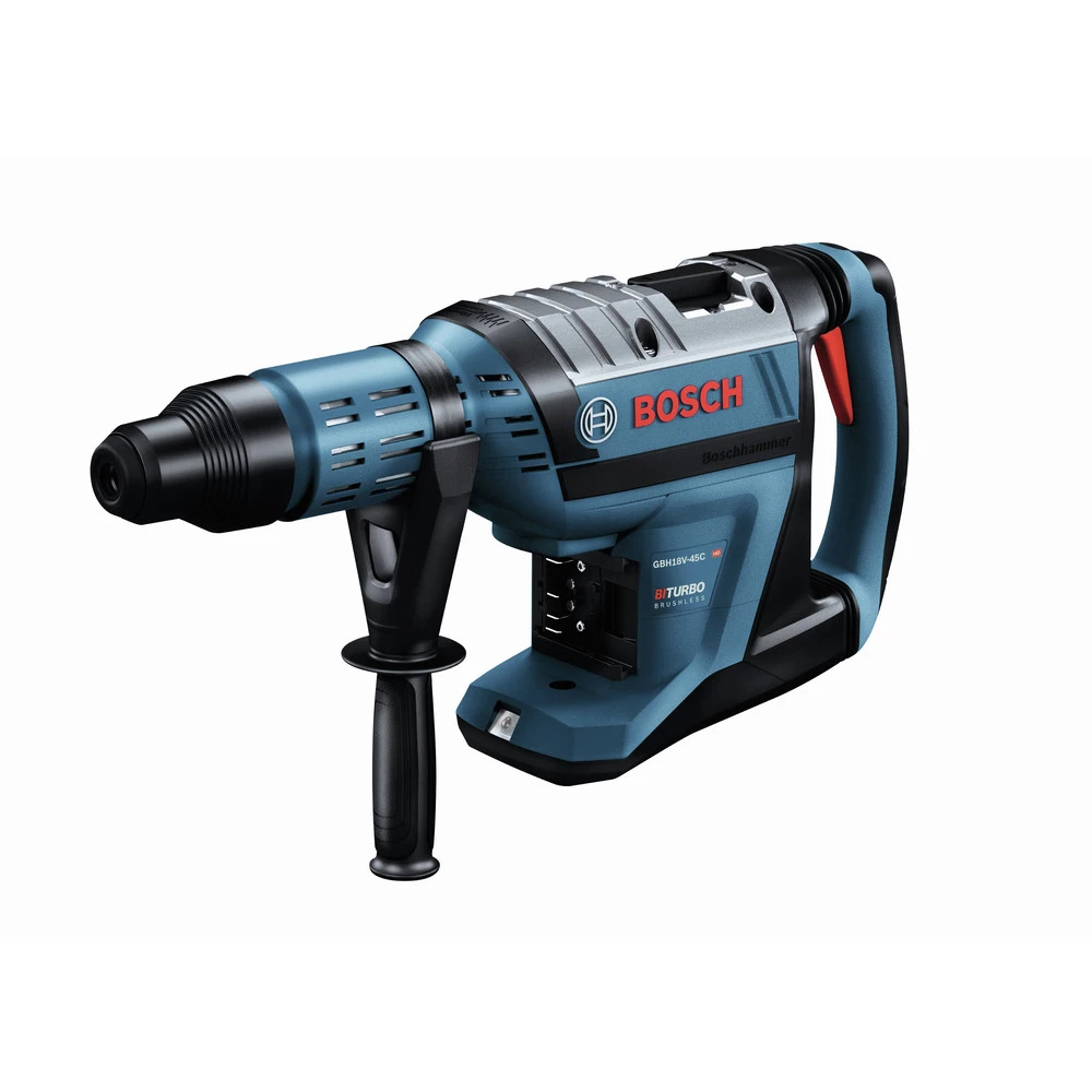 Factory Reconditioned Bosch GBH18V-45CK-RT PROFACTOR 18V Brushless Lithium-Ion 1-7/8 In. Cordless SDS-max Rotary Hammer Kit With BiTurbo Technology (Tool Only) 2 Factory Reconditioned Bosch GBH18V-45CK-RT PROFACTOR 18V Brushless Lithium-Ion 1-7/8 In. Cordless SDS-max Rotary Hammer Kit With BiTurbo Technology (Tool Only)