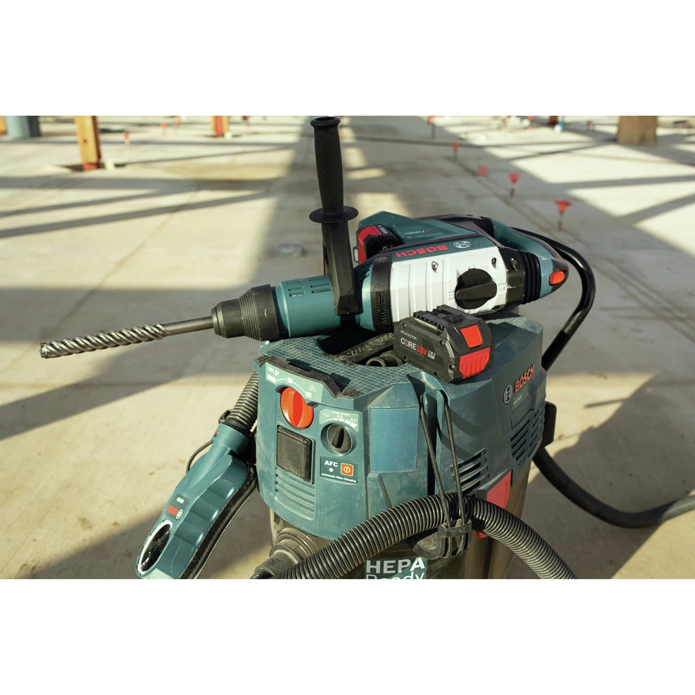 Factory Reconditioned Bosch GBH18V-45CK-RT PROFACTOR 18V Brushless Lithium-Ion 1-7/8 In. Cordless SDS-max Rotary Hammer Kit With BiTurbo Technology (Tool Only) 4 Factory Reconditioned Bosch GBH18V-45CK-RT PROFACTOR 18V Brushless Lithium-Ion 1-7/8 In. Cordless SDS-max Rotary Hammer Kit With BiTurbo Technology (Tool Only) - Image 3