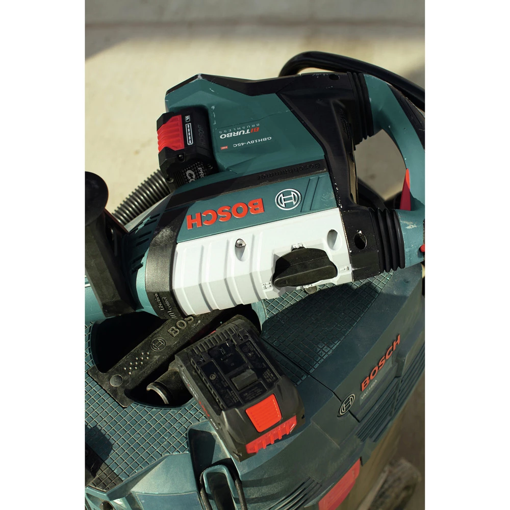 Factory Reconditioned Bosch GBH18V-45CK-RT PROFACTOR 18V Brushless Lithium-Ion 1-7/8 In. Cordless SDS-max Rotary Hammer Kit With BiTurbo Technology (Tool Only) 7 Factory Reconditioned Bosch GBH18V-45CK-RT PROFACTOR 18V Brushless Lithium-Ion 1-7/8 In. Cordless SDS-max Rotary Hammer Kit With BiTurbo Technology (Tool Only) - Image 6