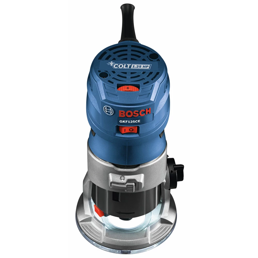 Factory Reconditioned Bosch GKF125CEK-RT Colt 7 Amp 1.25 HP Variable Speed Palm Router 4 Factory Reconditioned Bosch GKF125CEK-RT Colt 7 Amp 1.25 HP Variable Speed Palm Router - Image 2