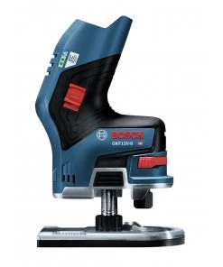Factory Reconditioned Bosch GKF12V-25N-RT 12V Max Brushless Lithium-Ion 1/4 In. Cordless Palm Edge Router (Tool Only) -Woodworking Tools store bshrgkf12v 25n rt c