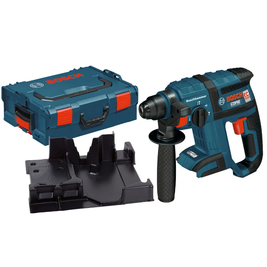 Factory Reconditioned Bosch RHH181BL-RT 18V Cordless Lithium-Ion Compact SDS-Plus Rotary Hammer (Tool Only) With L-BOXX2 & Exact Fit Insert Tray 4 Factory Reconditioned Bosch RHH181BL-RT 18V Cordless Lithium-Ion Compact SDS-Plus Rotary Hammer (Tool Only) With L-BOXX2 & Exact Fit Insert Tray - Image 2