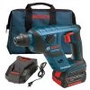 Factory Reconditioned Bosch RHS181K-RT 18V Cordless Lithium-Ion Compact SDS-Plus Rotary Hammer Kit -Woodworking Tools store bshrrhs181k rt
