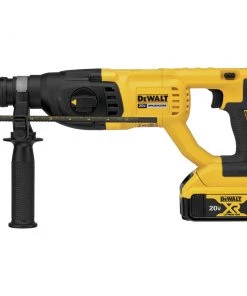 Dewalt DCH133M2 20V MAX XR Lithium-Ion D-Handle SDS-Plus 1 In. Cordless Rotary Hammer Kit With 2 Batteries (4 Ah) 18 Dewalt DCH133M2 20V MAX XR Lithium-Ion D-Handle SDS-Plus 1 In. Cordless Rotary Hammer Kit With 2 Batteries (4 Ah) -Woodworking Tools store dewndch133m2 b