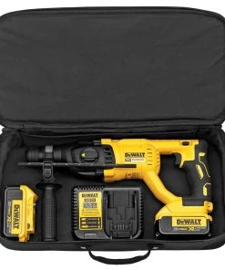 Dewalt DCH133M2 20V MAX XR Lithium-Ion D-Handle SDS-Plus 1 In. Cordless Rotary Hammer Kit With 2 Batteries (4 Ah) 21 Dewalt DCH133M2 20V MAX XR Lithium-Ion D-Handle SDS-Plus 1 In. Cordless Rotary Hammer Kit With 2 Batteries (4 Ah) -Woodworking Tools store dewndch133m2 e
