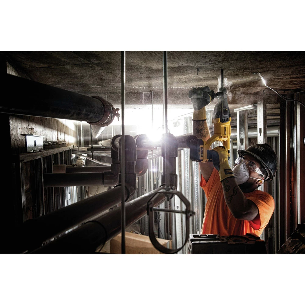 Dewalt DCH133M2 20V MAX XR Lithium-Ion D-Handle SDS-Plus 1 In. Cordless Rotary Hammer Kit With 2 Batteries (4 Ah) 9 Dewalt DCH133M2 20V MAX XR Lithium-Ion D-Handle SDS-Plus 1 In. Cordless Rotary Hammer Kit With 2 Batteries (4 Ah) - Image 7