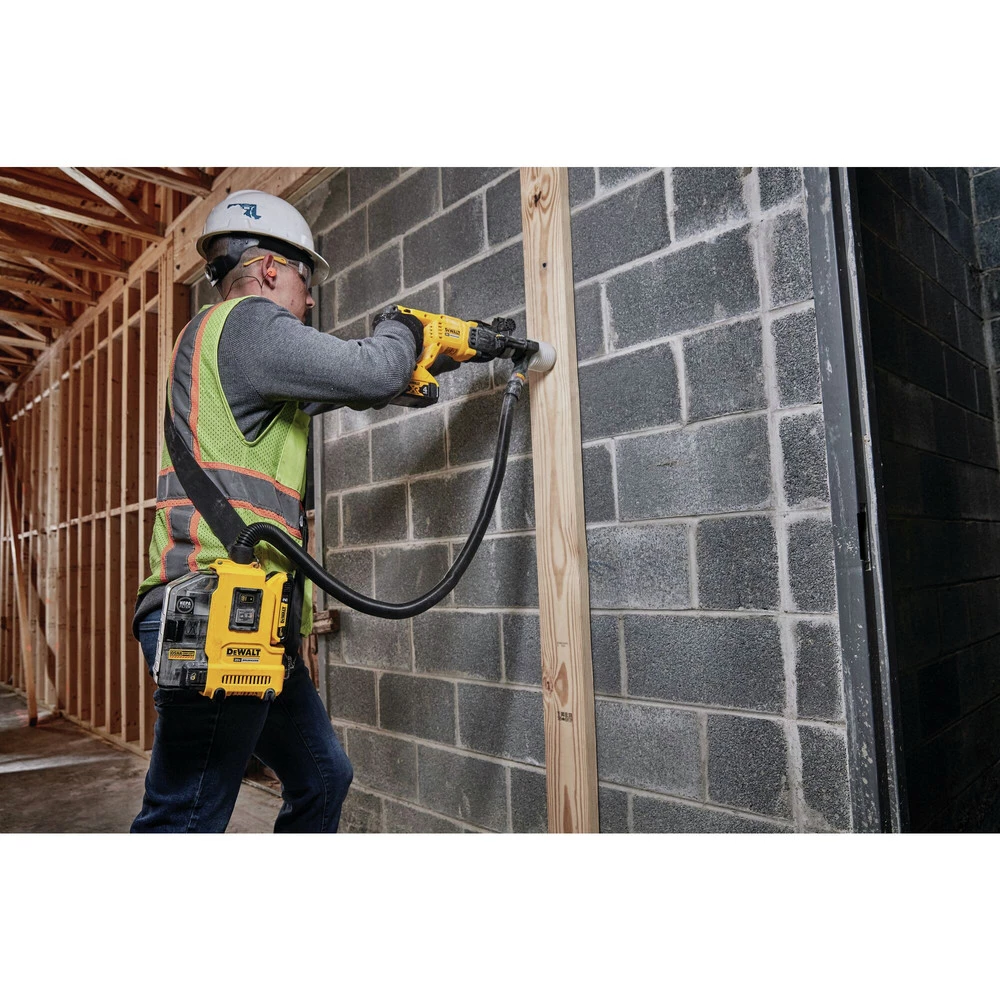 Dewalt DCH133M2 20V MAX XR Lithium-Ion D-Handle SDS-Plus 1 In. Cordless Rotary Hammer Kit With 2 Batteries (4 Ah) 13 Dewalt DCH133M2 20V MAX XR Lithium-Ion D-Handle SDS-Plus 1 In. Cordless Rotary Hammer Kit With 2 Batteries (4 Ah) - Image 11