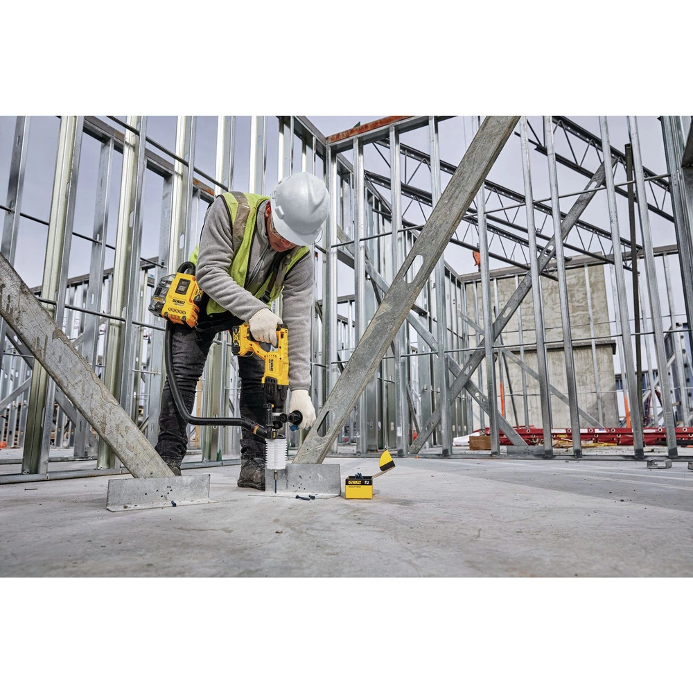 Dewalt DCH133M2 20V MAX XR Lithium-Ion D-Handle SDS-Plus 1 In. Cordless Rotary Hammer Kit With 2 Batteries (4 Ah) 16 Dewalt DCH133M2 20V MAX XR Lithium-Ion D-Handle SDS-Plus 1 In. Cordless Rotary Hammer Kit With 2 Batteries (4 Ah) - Image 14