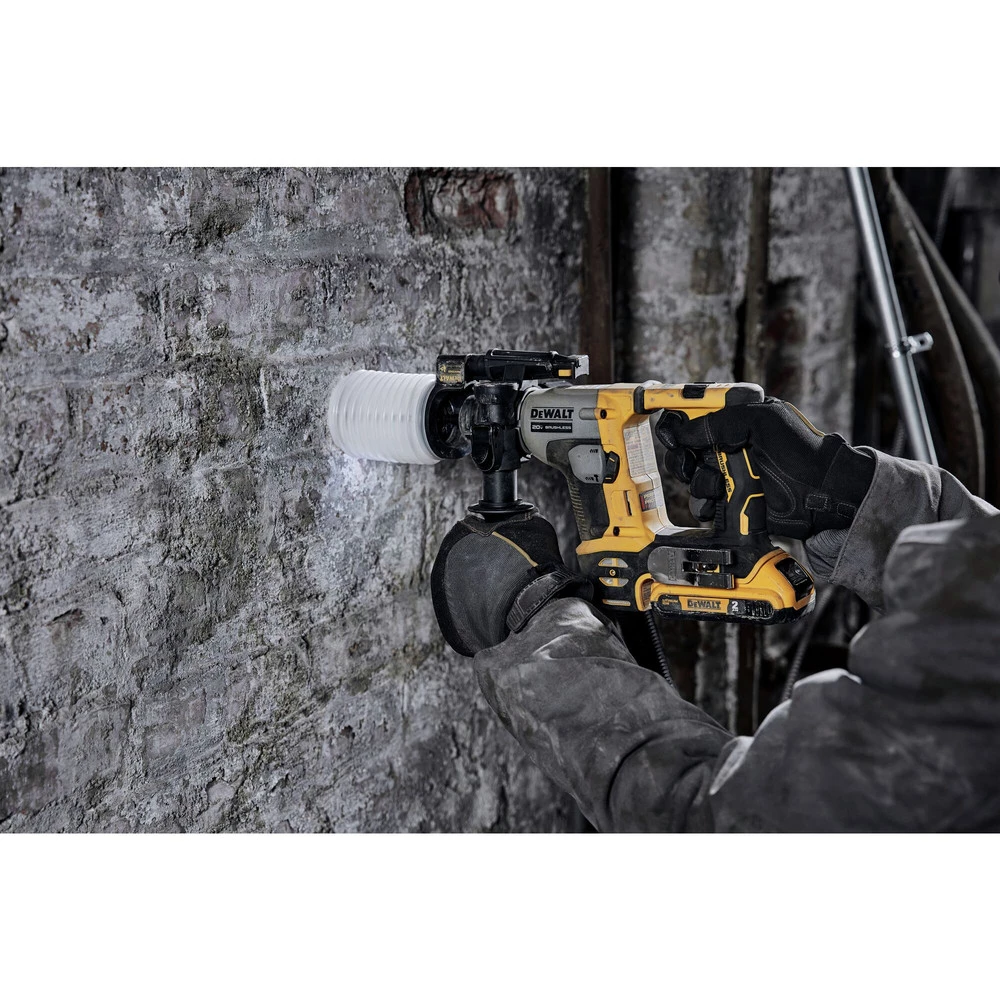 Dewalt DCH172B 20V MAX ATOMIC Brushless Lithium-Ion 5/8 In. Cordless SDS PLUS Rotary Hammer (Tool Only) 9 Dewalt DCH172B 20V MAX ATOMIC Brushless Lithium-Ion 5/8 In. Cordless SDS PLUS Rotary Hammer (Tool Only) - Image 7