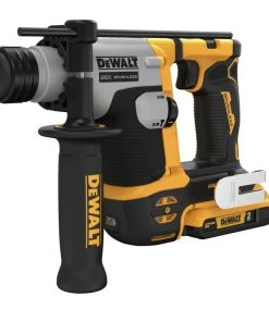 Dewalt DCH172D2 20V MAX ATOMIC Brushless Lithium-Ion 5/8 In. Cordless SDS PLUS Rotary Hammer Kit With 2 Batteries (2 Ah)