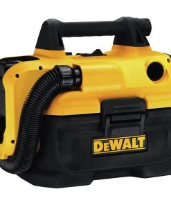 Dewalt DCV580H 20V MAX Brushed Lithium-Ion Cordless Wet/Dry Vacuum (Tool Only) -Woodworking Tools store dewndcv580h c