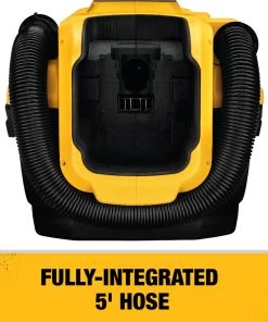 Dewalt DCV580H 20V MAX Brushed Lithium-Ion Cordless Wet/Dry Vacuum (Tool Only) -Woodworking Tools store dewndcv580h k