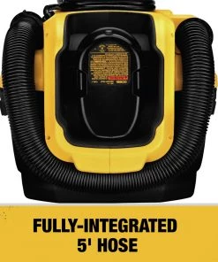 Dewalt DCV581H 20V MAX Cordless/Corded Lithium-Ion Wet/Dry Vacuum (Tool Only) 24 Dewalt DCV581H 20V MAX Cordless/Corded Lithium-Ion Wet/Dry Vacuum (Tool Only) -Woodworking Tools store dewndcv581h k