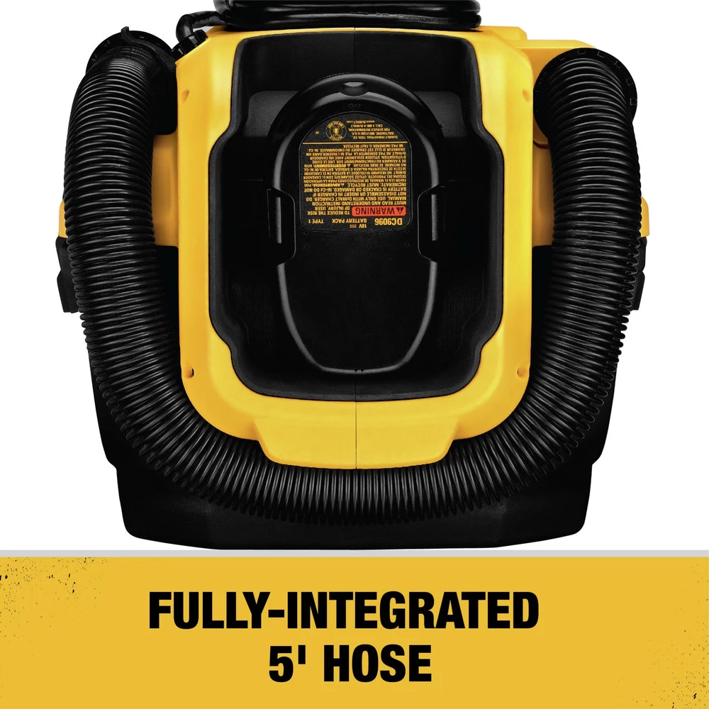 Dewalt DCV581H 20V MAX Cordless/Corded Lithium-Ion Wet/Dry Vacuum (Tool Only) 13 Dewalt DCV581H 20V MAX Cordless/Corded Lithium-Ion Wet/Dry Vacuum (Tool Only) - Image 12
