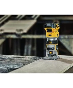 Dewalt DCW600B 20V MAX XR Cordless Compact Router (Tool Only) -Woodworking Tools store dewndcw600b f