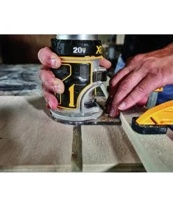 Dewalt DCW600B 20V MAX XR Cordless Compact Router (Tool Only) -Woodworking Tools store dewndcw600b g