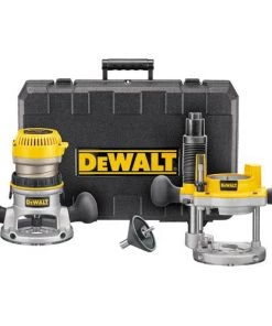 Dewalt DW616PK 1-3/4 HP Fixed Base And Plunge Router Combo Kit