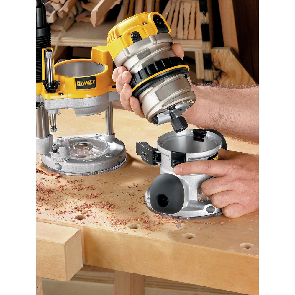 Dewalt DW618 2-1/4 HP EVS Fixed Base Router 14 Dewalt DW618 2-1/4 HP EVS Fixed Base Router - Image 12