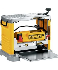 Dewalt DW734 120V 15 Amp Brushed 12-1/2 In. Corded Thickness Planer With Three Knife Cutter-Head -Woodworking Tools store dewndw734 b