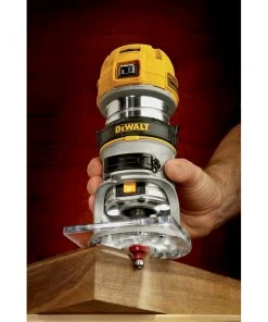 Dewalt DWP611 110V 7 Amp Variable Speed 1-1/4 HP Corded Compact Router With LED -Woodworking Tools store dewndwp611 j