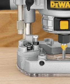 Dewalt DWP611PK 110V 7 Amp Variable Speed 1-1/4 HP Corded Compact Router With LED Combo Kit -Woodworking Tools store dewndwp611pk c