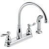 Delta 21996LF Windemere Two Handle Kitchen Faucet - Chrome 1 Delta 21996LF Windemere Two Handle Kitchen Faucet - Chrome -Woodworking Tools store dlfn21996lf