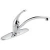 Delta B1310LF 1-Handle Kitchen Faucet (Chrome) -Woodworking Tools store dlfnb1310lf