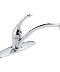 Delta B1310LF 1-Handle Kitchen Faucet (Chrome)