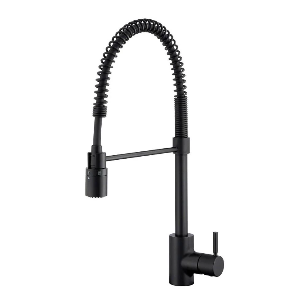 Gerber DH450188BS The Foodie Noir 1.75 GPM 1-Handle Pre-Rinse Pull-Down Kitchen Faucet (Satin Black) 3 Gerber DH450188BS The Foodie Noir 1.75 GPM 1-Handle Pre-Rinse Pull-Down Kitchen Faucet (Satin Black)