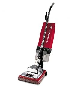 Sanitaire SC887E 7 Amp TRADITION 12 In. Upright Vacuum With Dust Cup - Red/Steel