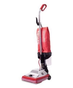 Sanitaire SC887E 7 Amp TRADITION 12 In. Upright Vacuum With Dust Cup - Red/Steel -Woodworking Tools store elcn887 c